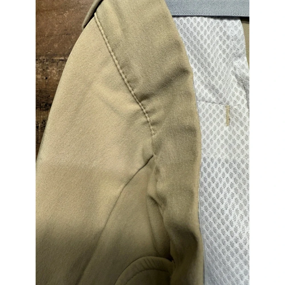 Adidas Golf Shorts Men's Sz 40‎ Beige Chino Flat Front Athletic 365 Performance